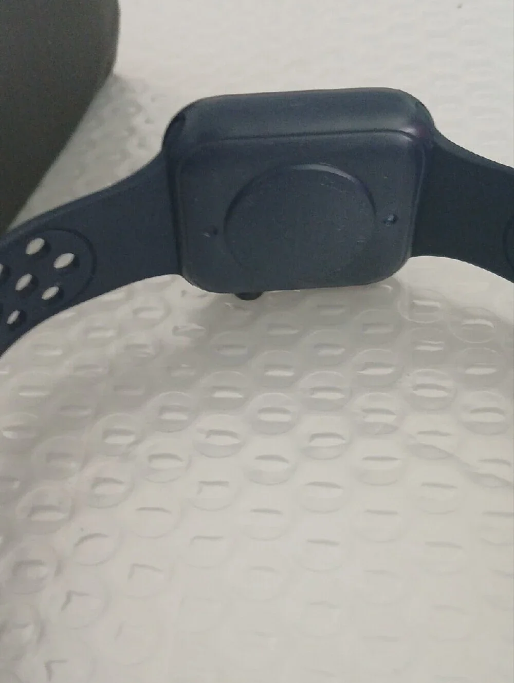 Smart Fitness Watch with Navy Sport Band